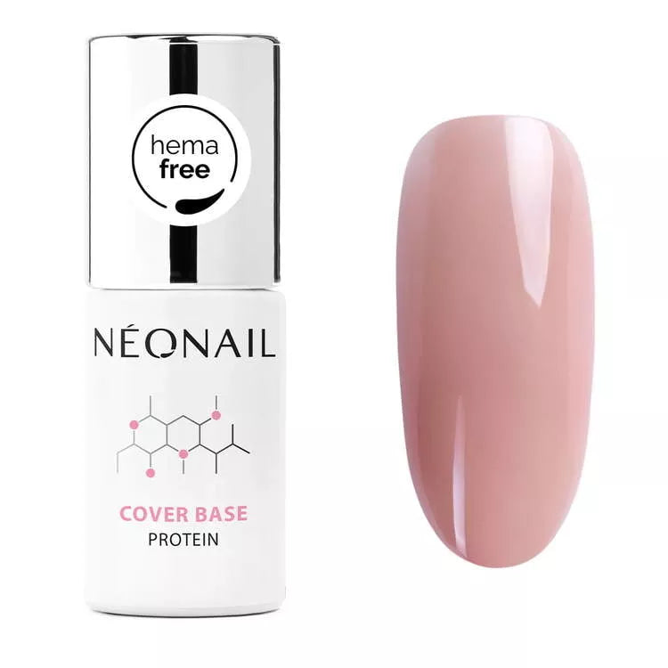 Cover Base Protein Cover Peach 9482-7 - 7,2 ml-UV Hybrid TOP/BASE-NeoNail-NR Kosmetik