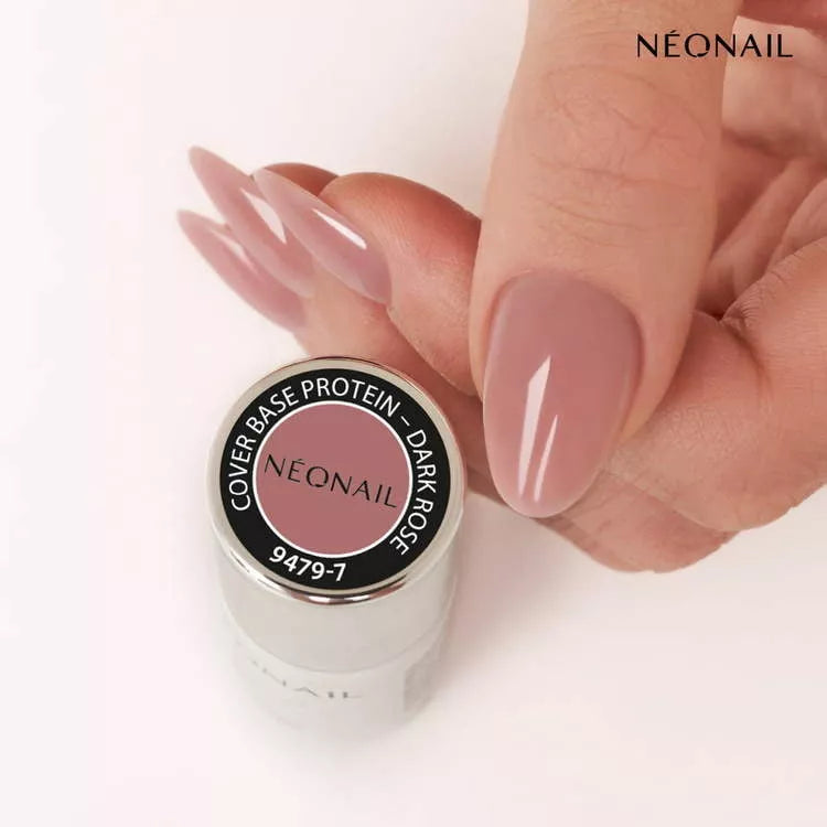 Cover Base Protein Dark Rose 9479-7 - 7,2 ml-UV Hybrid TOP/BASE-NeoNail-NR Kosmetik