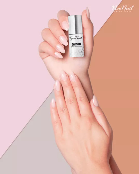 Cover Base Protein Natural Nude 12387-7 - 7,2 ml-UV Hybrid TOP/BASE-NeoNail-NR Kosmetik