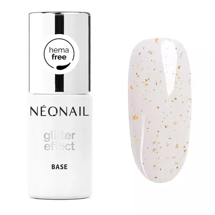 Glitter Effect Base Nude Sparkle 9488-7 - 7,2 ml-UV Hybrid TOP/BASE-NeoNail-NR Kosmetik