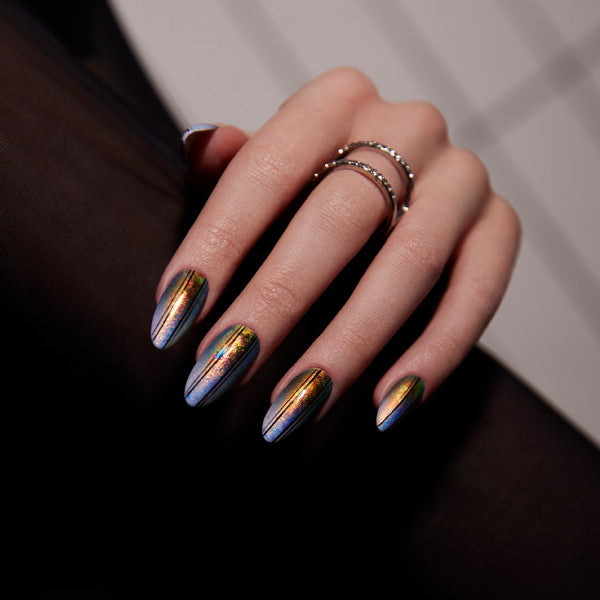 Neglepynt - Flame Effect Holo - Vanilla Nice - 0.4g-Nail Art-Indigo-NR Kosmetik