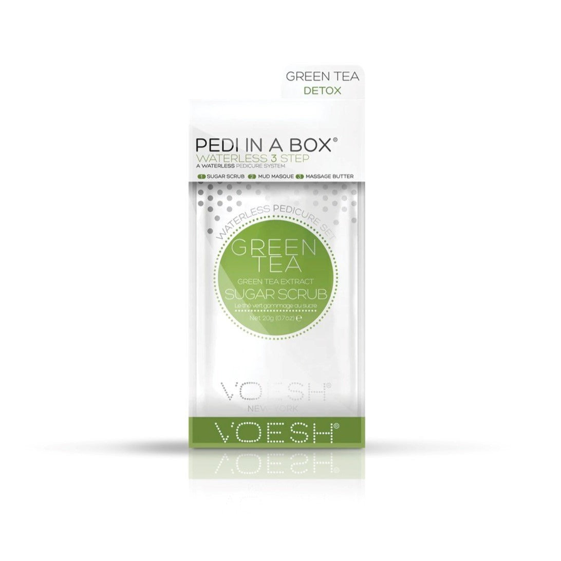 Waterless 3 Steps Pedi - Green Tea Detox-SPA-VOESH-NR Kosmetik