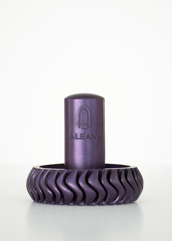 Holder til øvehånd - "Bracelet Waves" - Plum-Tilbehør-Aleana-NR Kosmetik