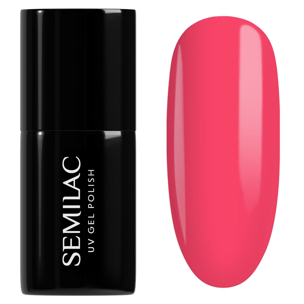 Gelpolish 043 Electric Pink - 7 ml-UV Hybrid-Semilac-NR Kosmetik