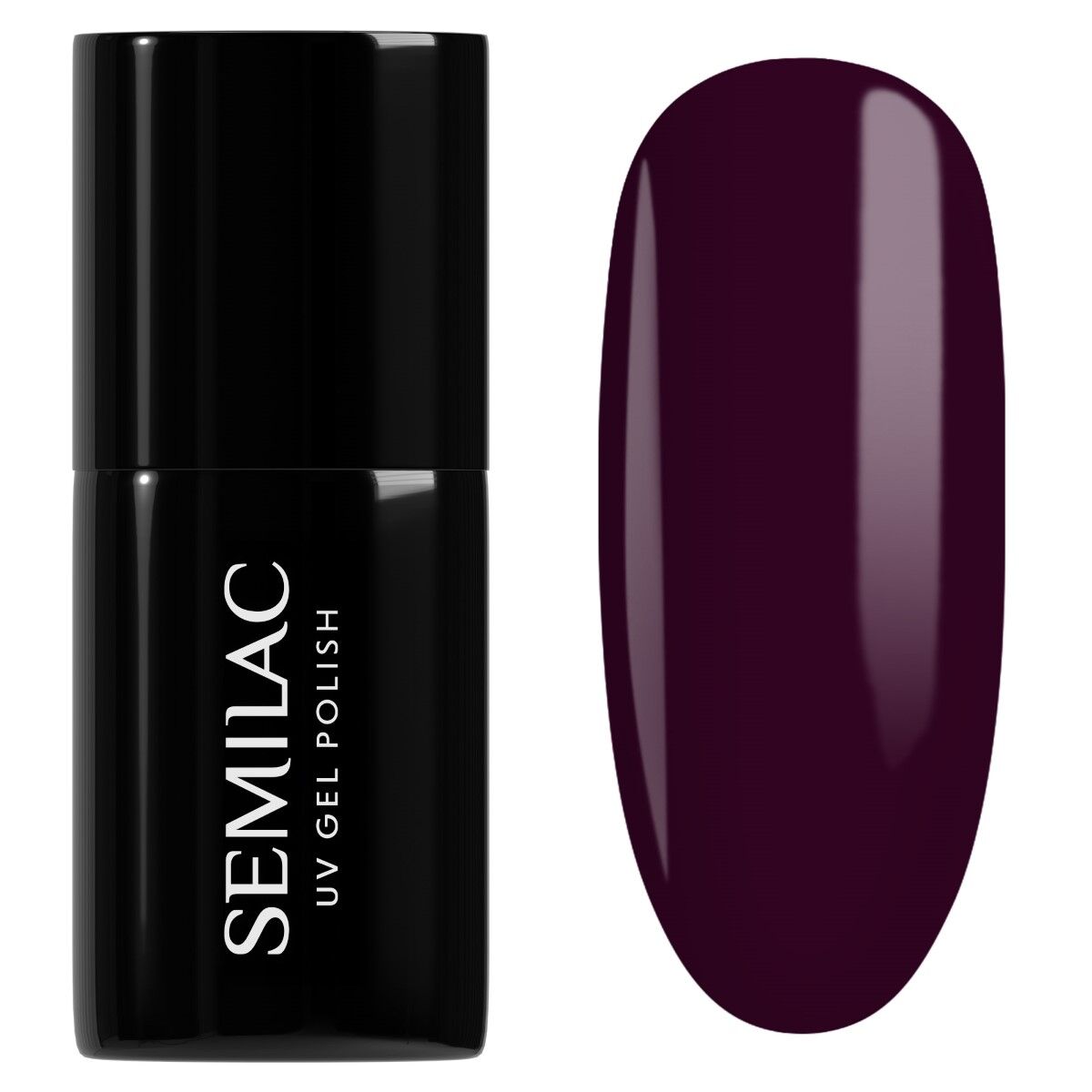 Gelpolish 099 Dark Purple Wine - 7 ml-UV Hybrid-Semilac-NR Kosmetik