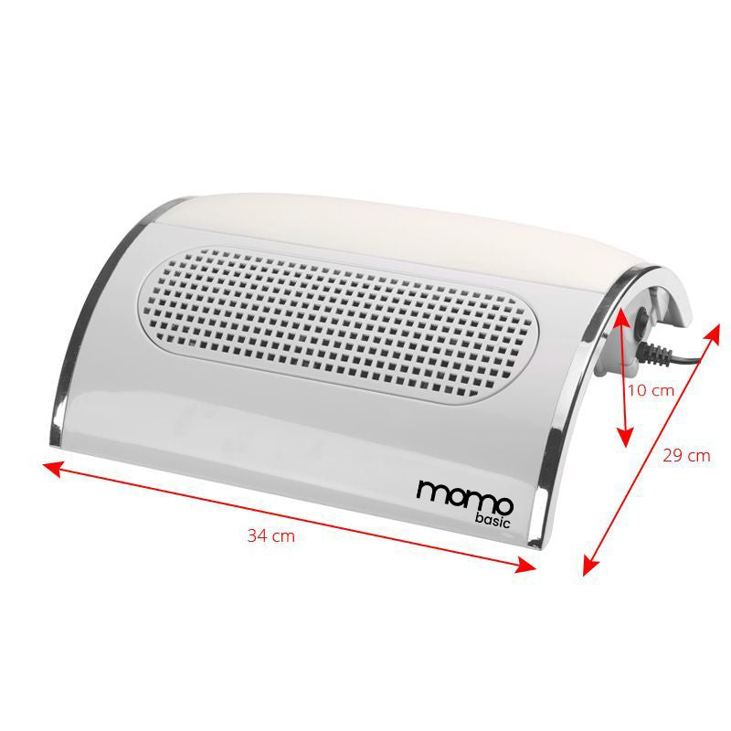 Momo 858-5 Basic Dust Collector WHITE - 20W-Dust collector-MOMO-NR Kosmetik