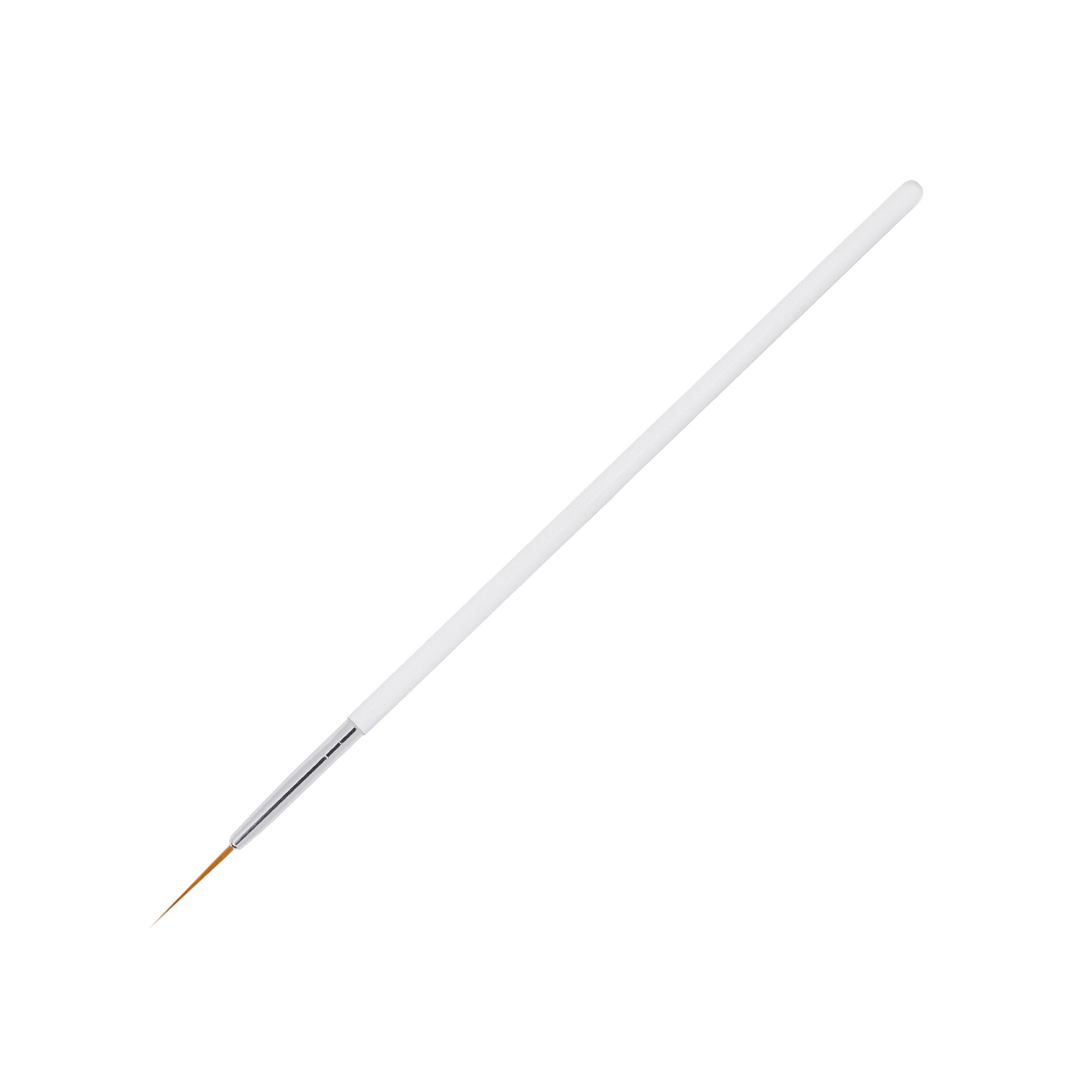 Hvid Penselsæt til Nail Art - 3 stk. *-Brand accessories-ABA-NR Kosmetik