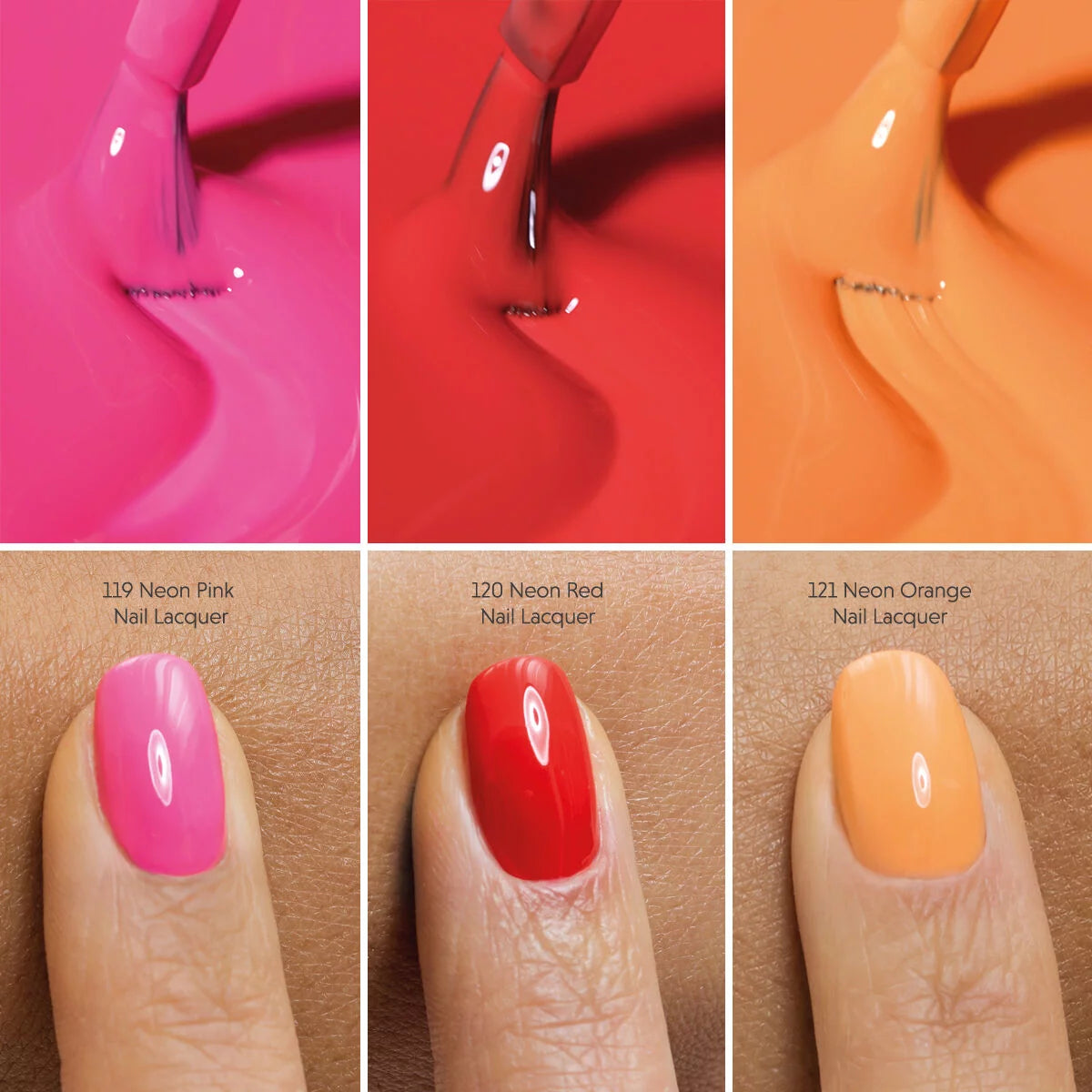 121 Neon Orange - Alm. Neglelak - 9 ml-Neglelak-Semilac-NR Kosmetik