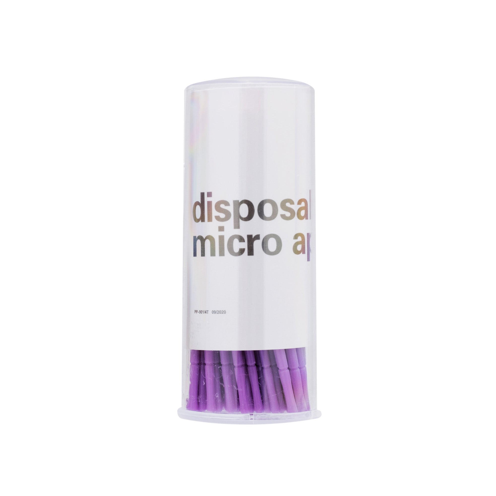 Micro Brush Applikator 1 mm Lilla - 100 stk-ABA-NR Kosmetik