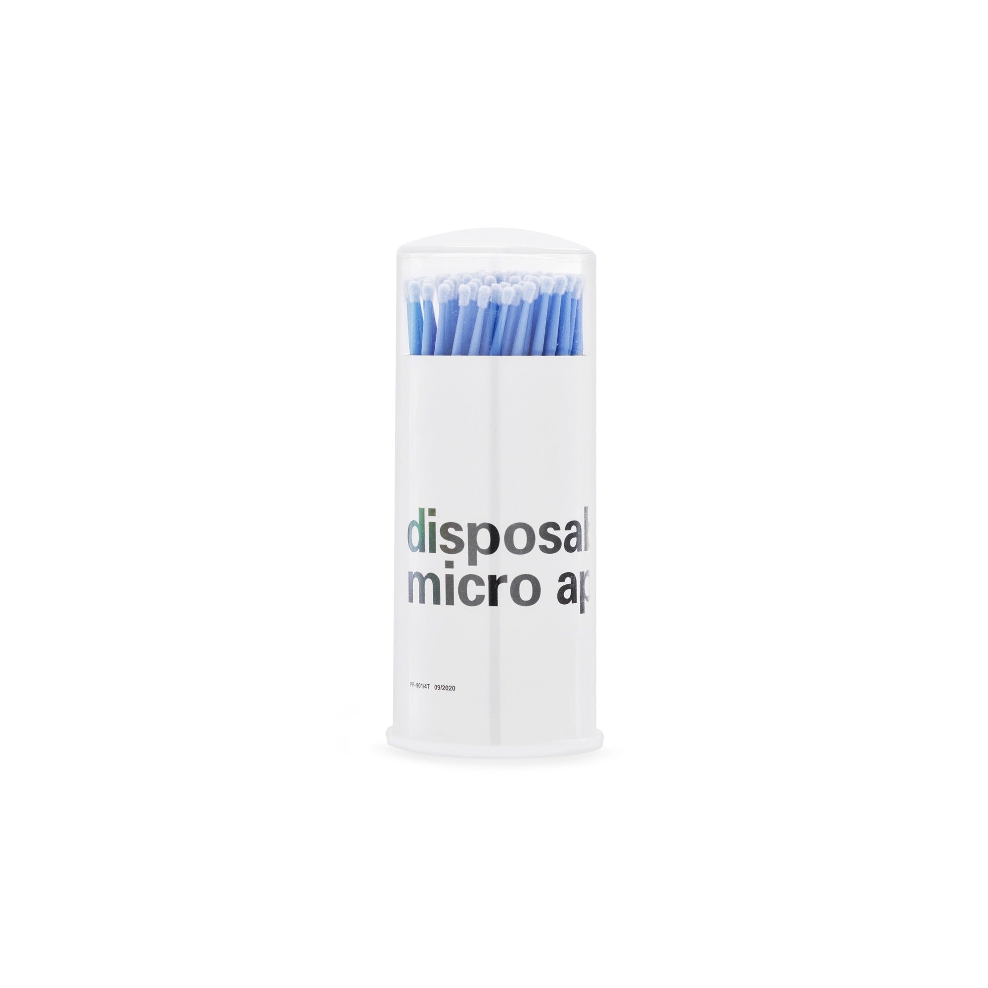 Micro Brush Applikator 2,5 mm Blå - 100 stk-ABA-NR Kosmetik