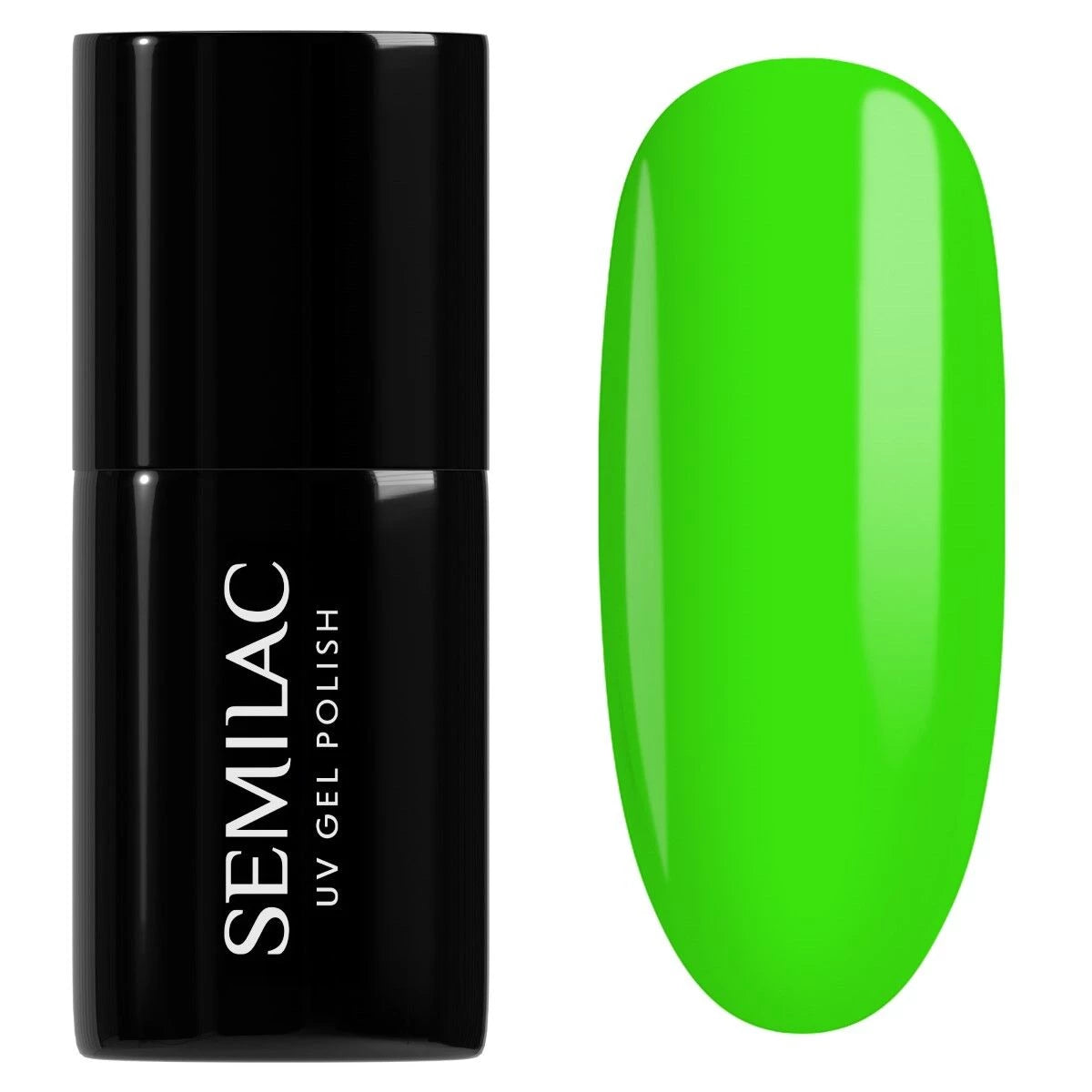 Gelpolish 447 Loco Lime - 7 ml-UV Hybrid-Semilac-NR Kosmetik