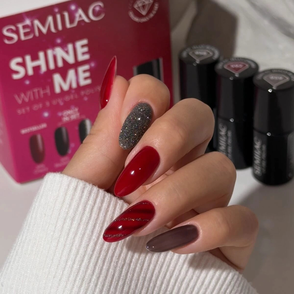 Semilac Shine With Me Set-gelpolish-Semilac-NR Kosmetik