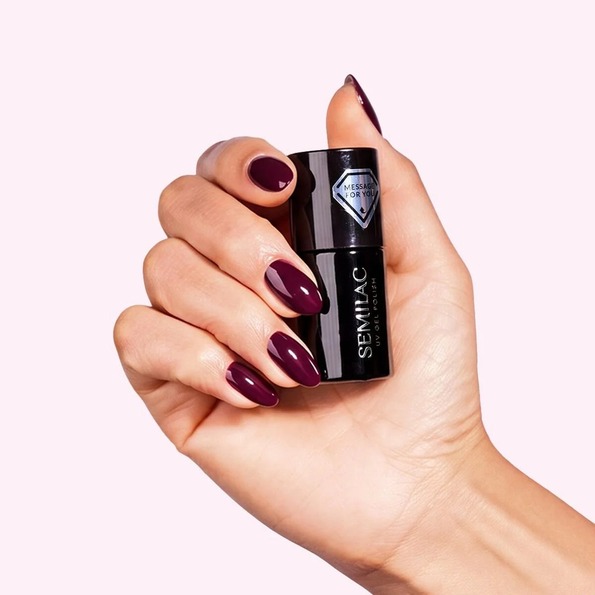 Gelpolish 740 Deep Plum - 7 ml -Gelpolish-Semilac-NR Kosmetik