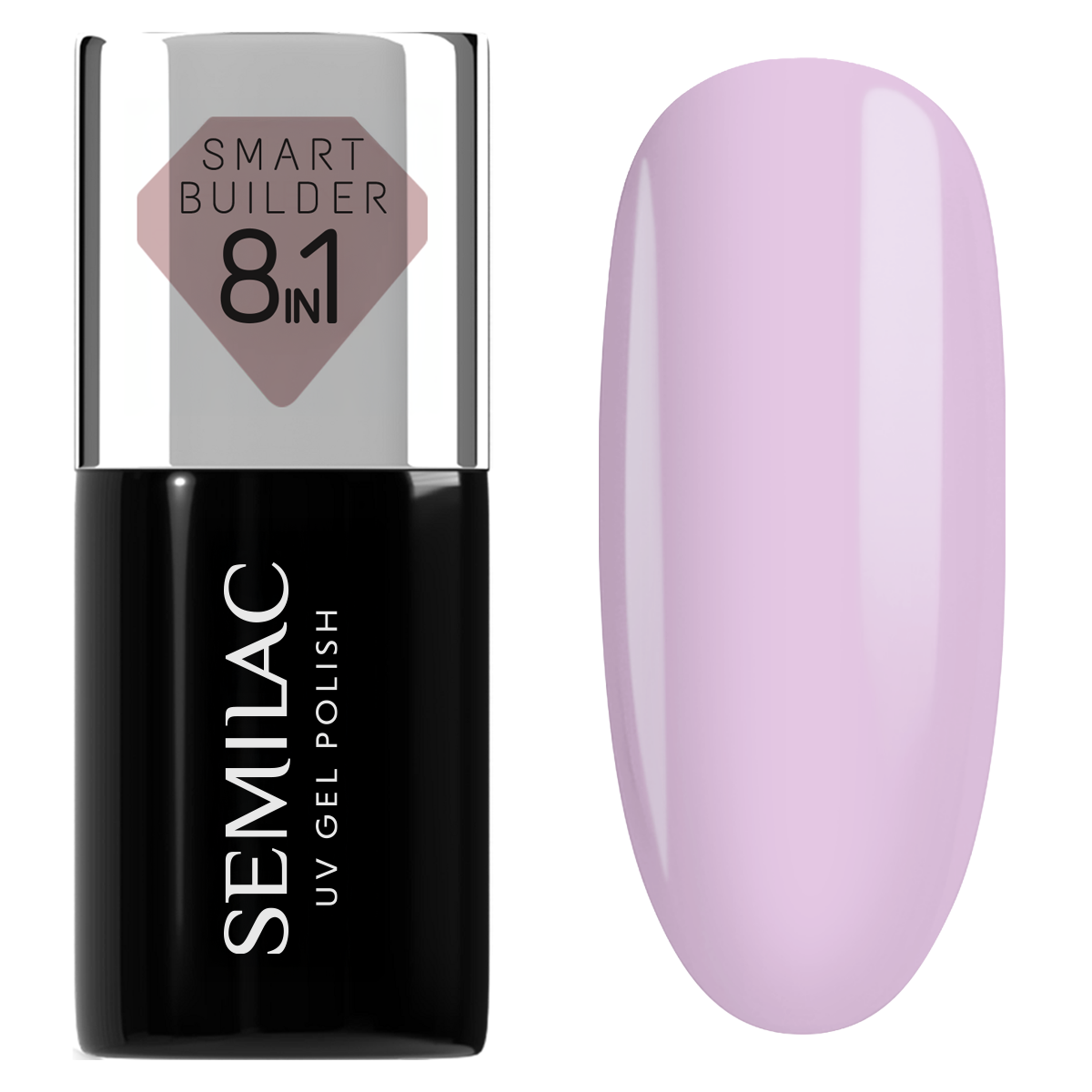 Smart Builder 8in1 - Lavender Touch 825 - 7 ml-Gelpolish Opbygning-Semilac-NR Kosmetik