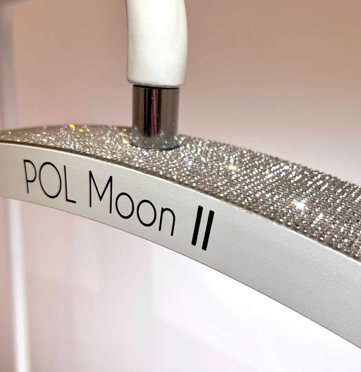 MOON Light med Sten - Hvid-LED Lampe-I-Coucou-NR Kosmetik