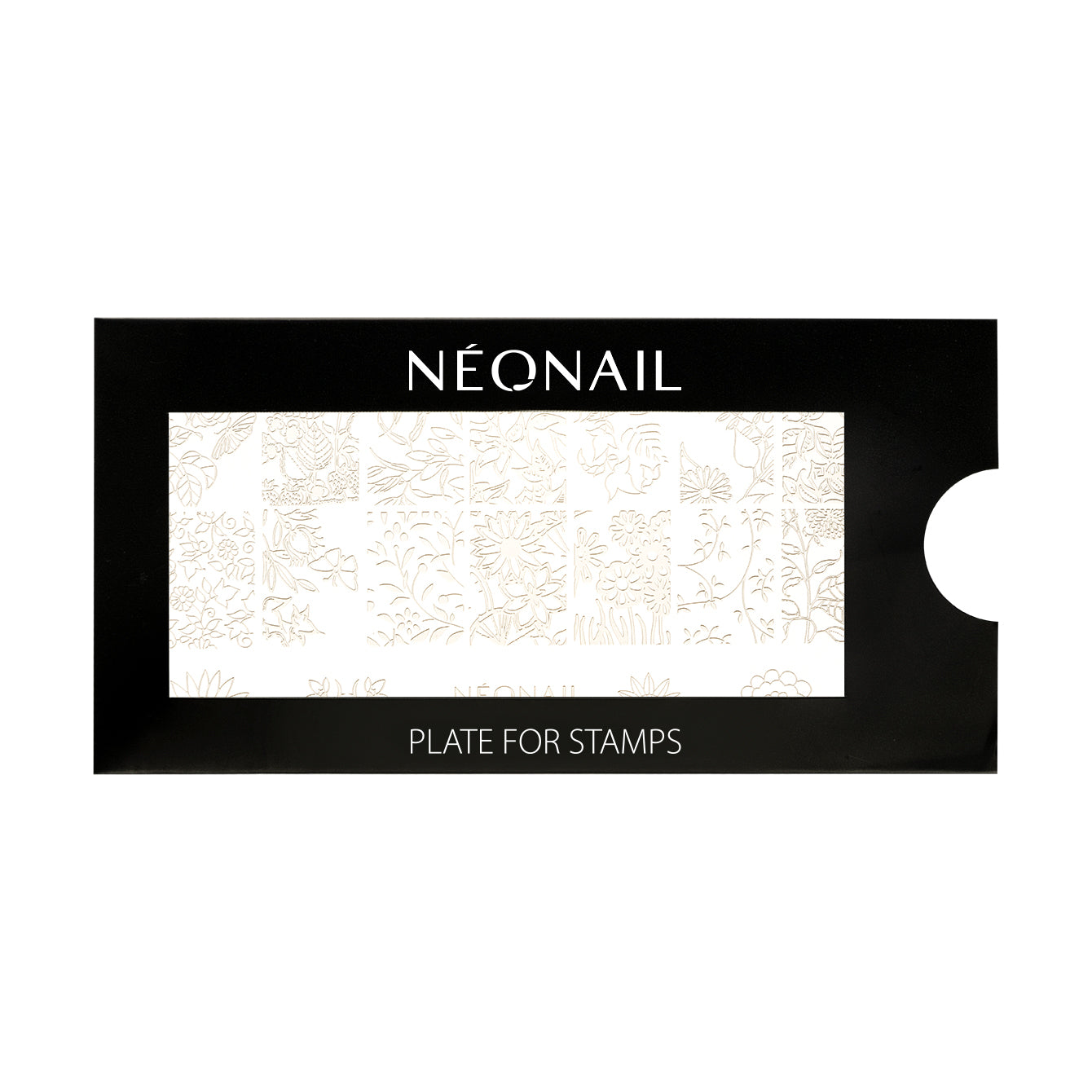 Stamping Plate #8-Neglepynt-NeoNail-NR Kosmetik