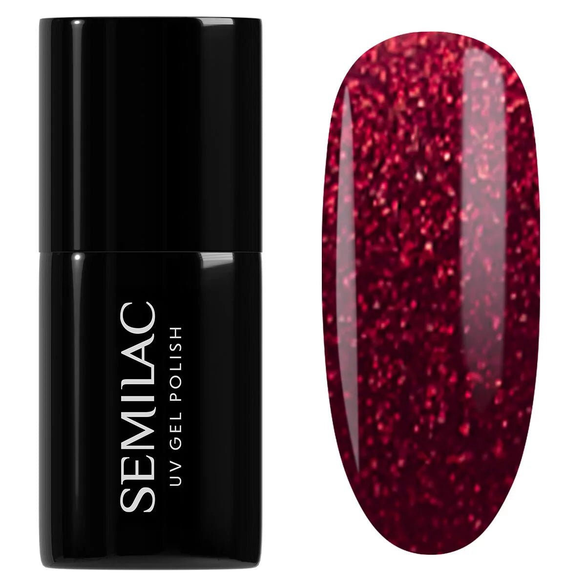 UV Hybrid 955 Holly Berry Red 7 ml-UV Hybrid-Semilac-NR Kosmetik