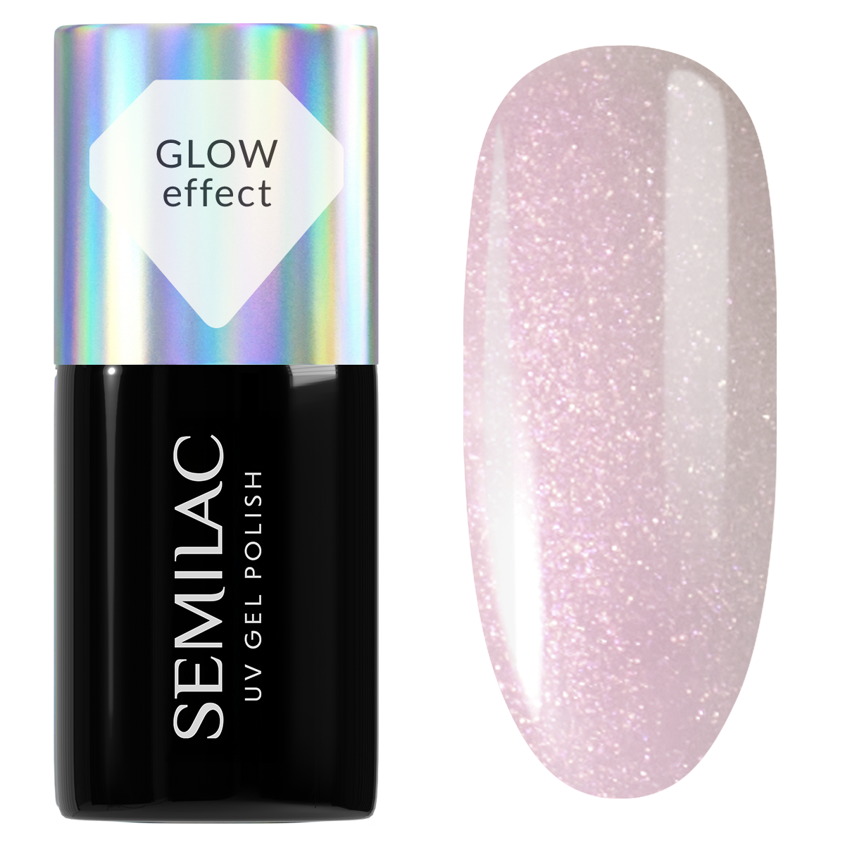 Gelpolish 987 Cream Pink Glow - 7 ml-Gelpolish-Semilac-NR Kosmetik