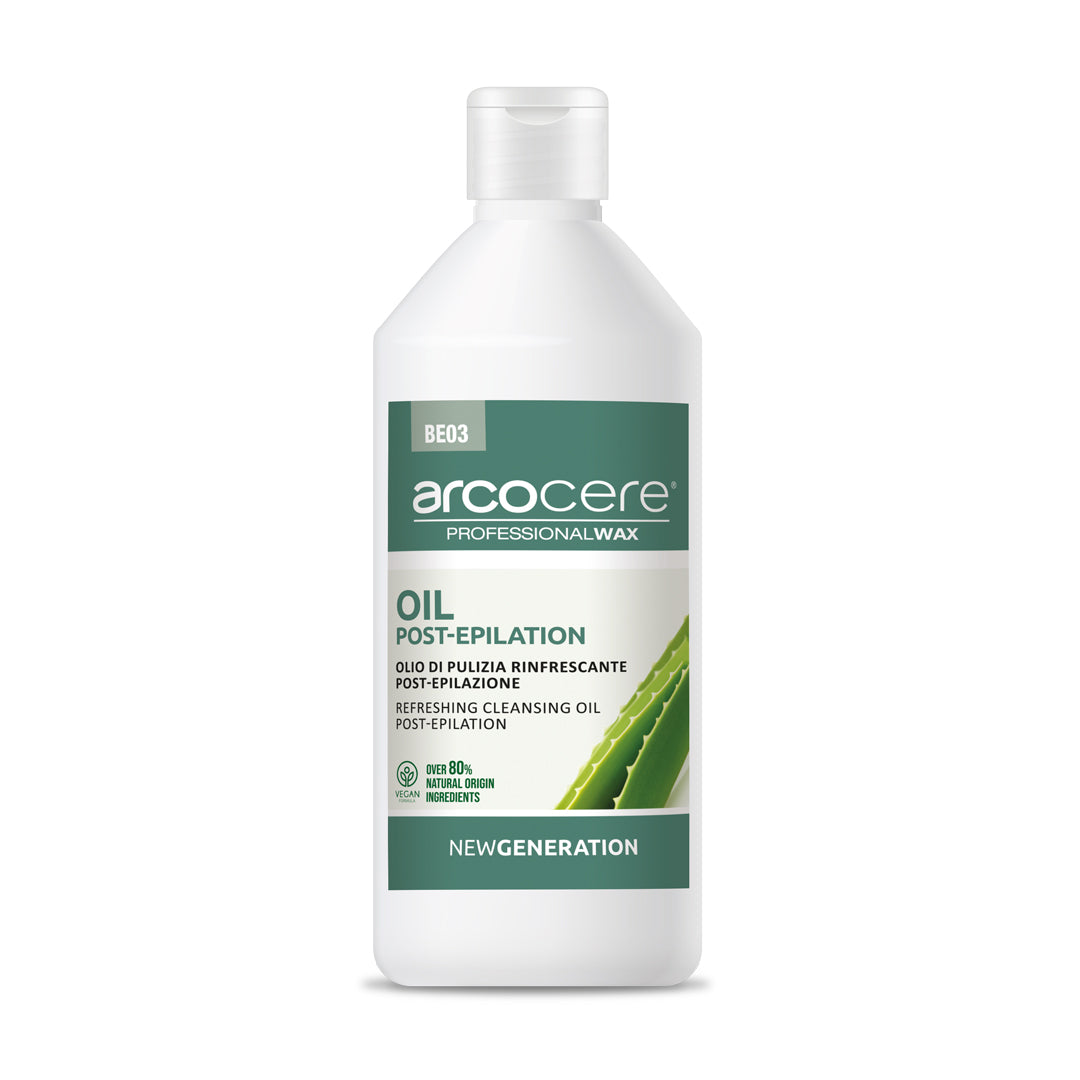 After Wax Oil BE03 - Aloe - 500 ml-Voks-ARCOCERE-NR Kosmetik