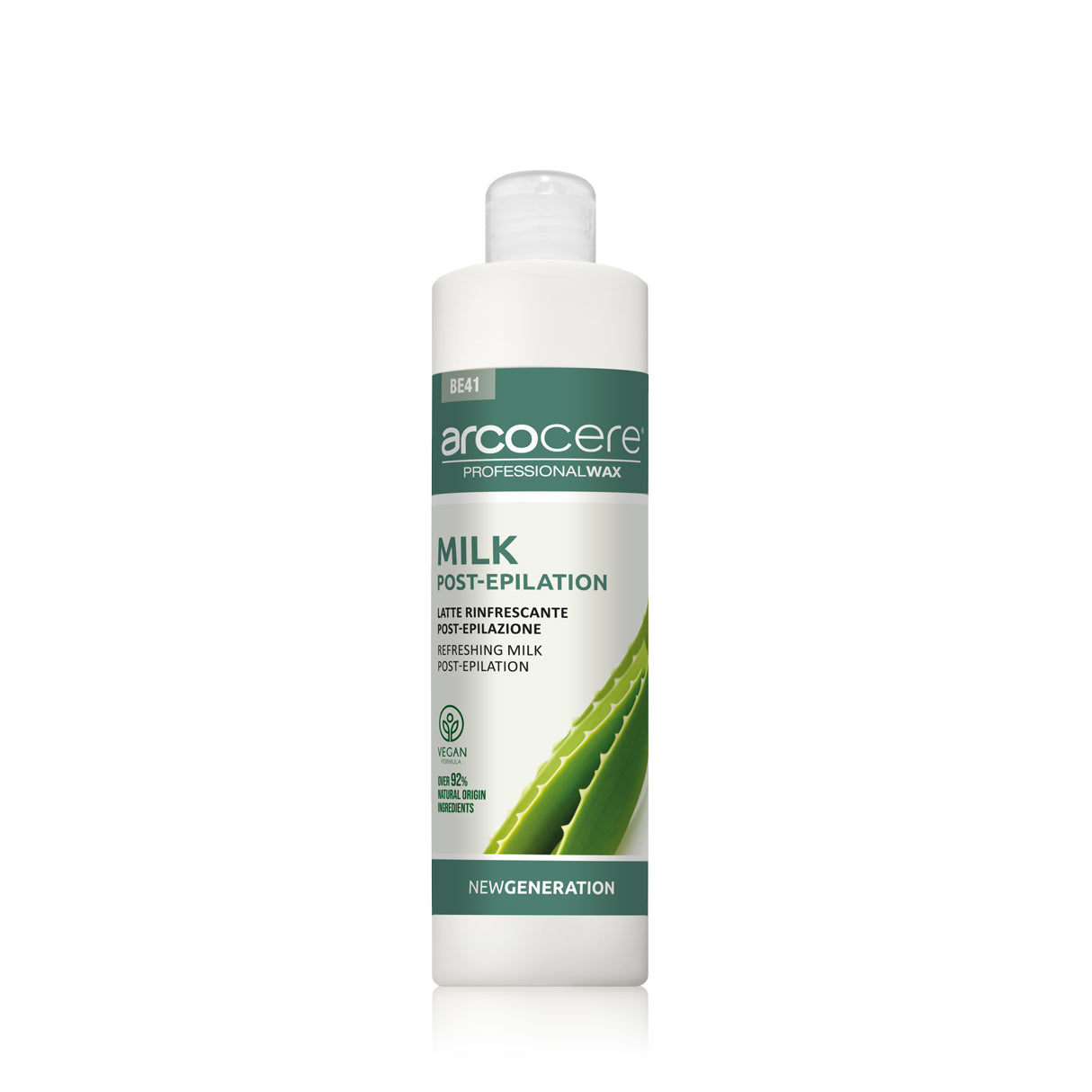 After Wax Milk BE41 - Aloe - 500 ml-Voks-ARCOCERE-NR Kosmetik