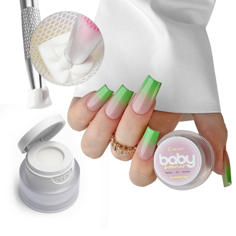 R08 Baby Boomer/Ombre Gel - Apple - 3g-Nail Art-Clavier-NR Kosmetik
