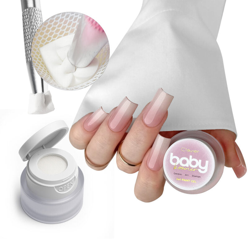 F03 Baby Boomer/Ombre Gel - Sweetie - 3 g-Nail Art-Clavier-NR Kosmetik