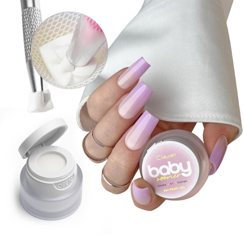 P07 Baby Boomer/Ombre Gel - Florelle - 3 g-Nail Art-Clavier-NR Kosmetik
