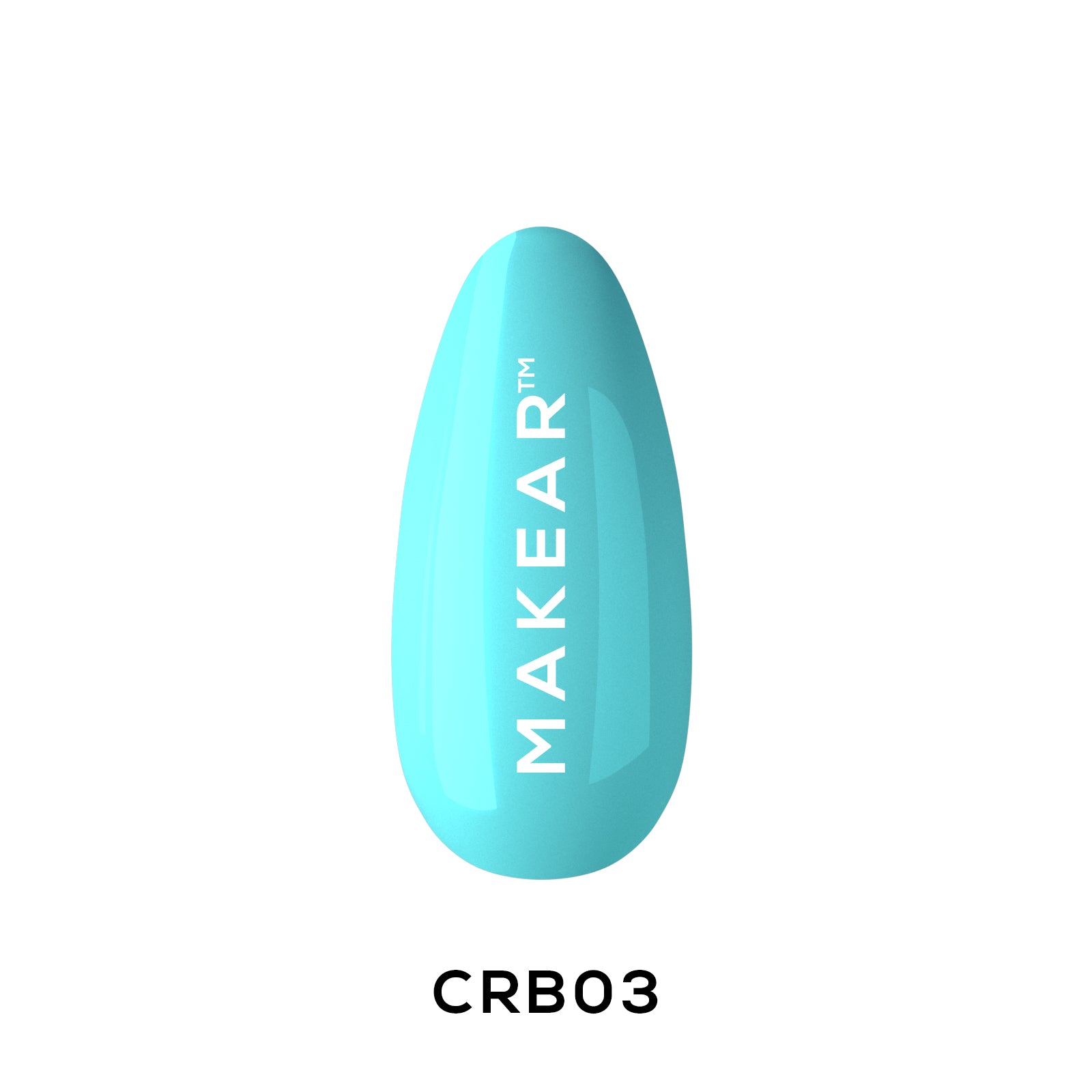 Rubber Base CRB03 - Turquoise - 8 ml-Gelpolish Base-MAKEAR-NR Kosmetik