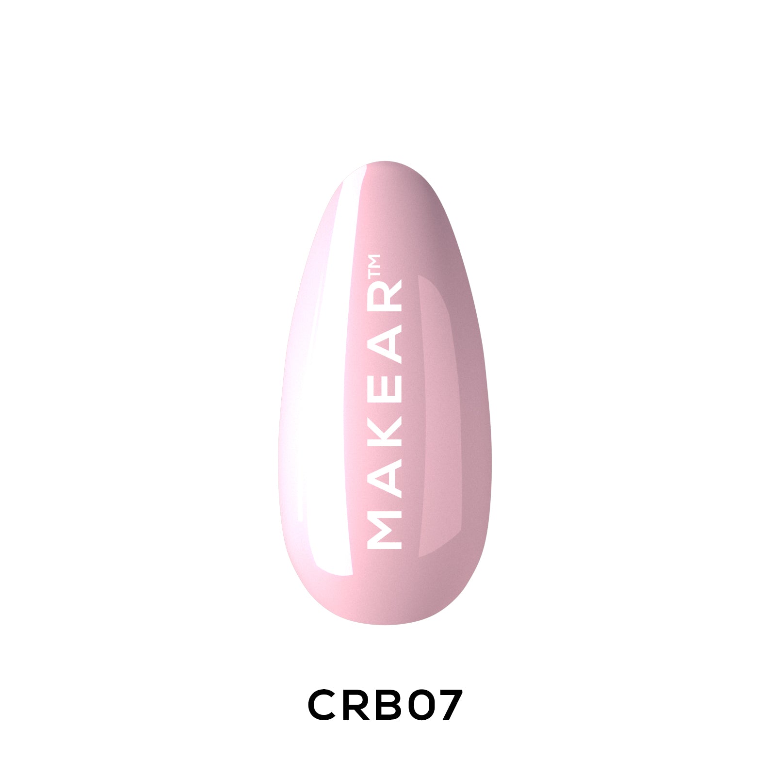 Rubber Base CRB07 - Coral - 8 ml-Gelpolish Base-MAKEAR-NR Kosmetik