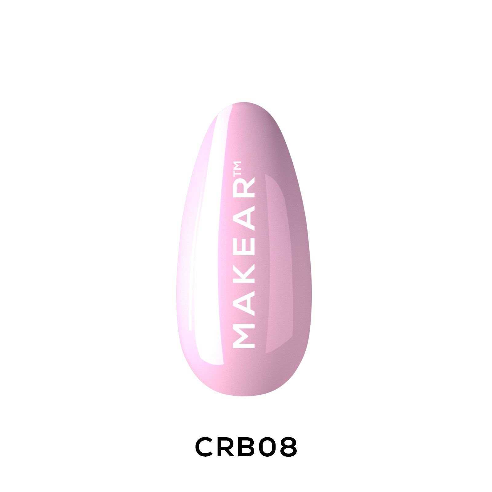 Rubber Base CRB08 - Candy Pink - 8 ml-Gelpolish Base-MAKEAR-NR Kosmetik