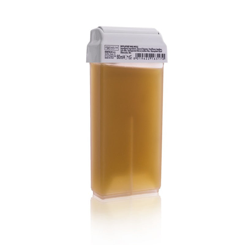 Vokspatron Premium Wide Roll - Honning - 80 ml-Tilbehør-ABA-NR Kosmetik
