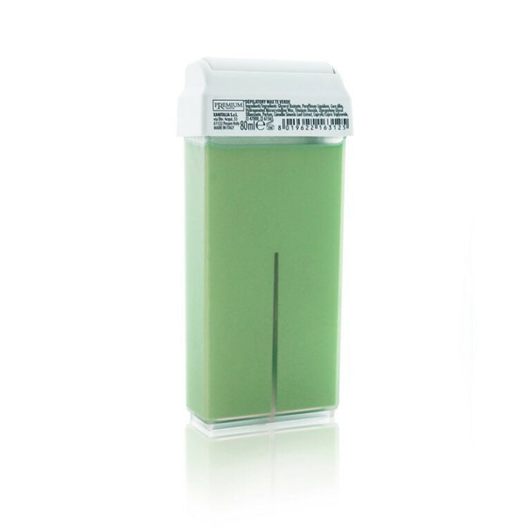 Vokspatron Wide Roll - Green Tea - 80 ml-Tilbehør-ABA-NR Kosmetik