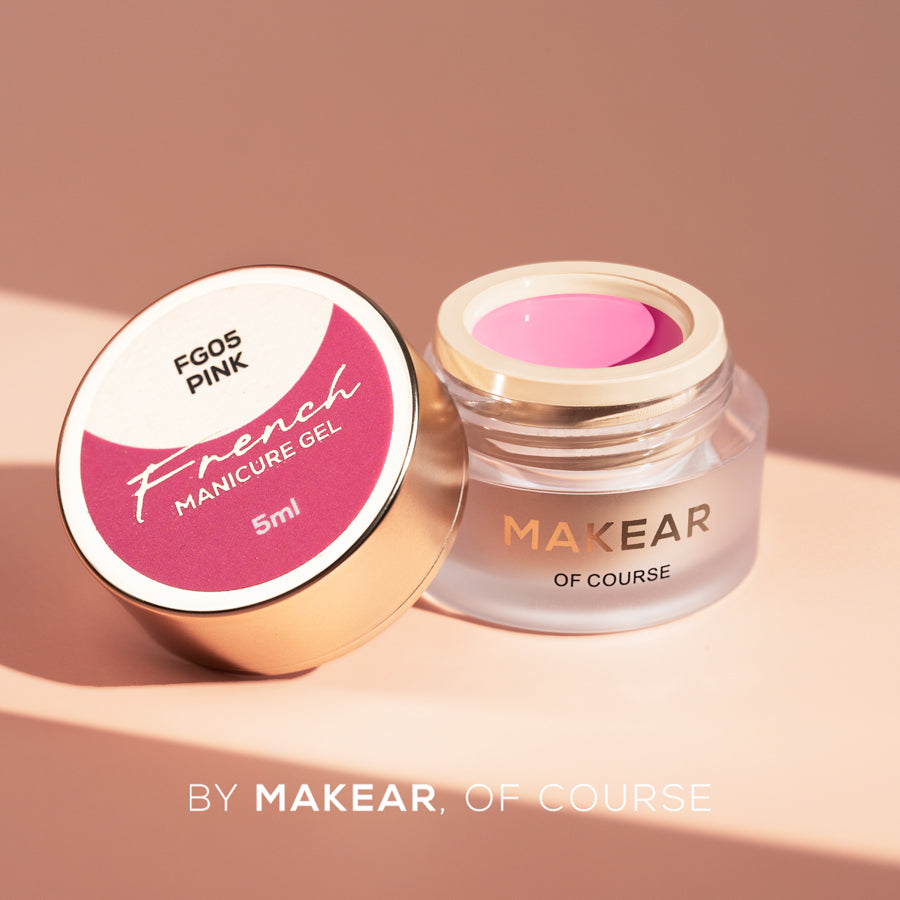French Manicure Gel Pink FG05 - 5 ml-Gel-MAKEAR-NR Kosmetik