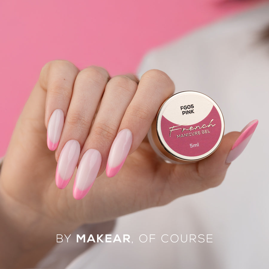 French Manicure Gel Pink FG05 - 5 ml-Gel-MAKEAR-NR Kosmetik