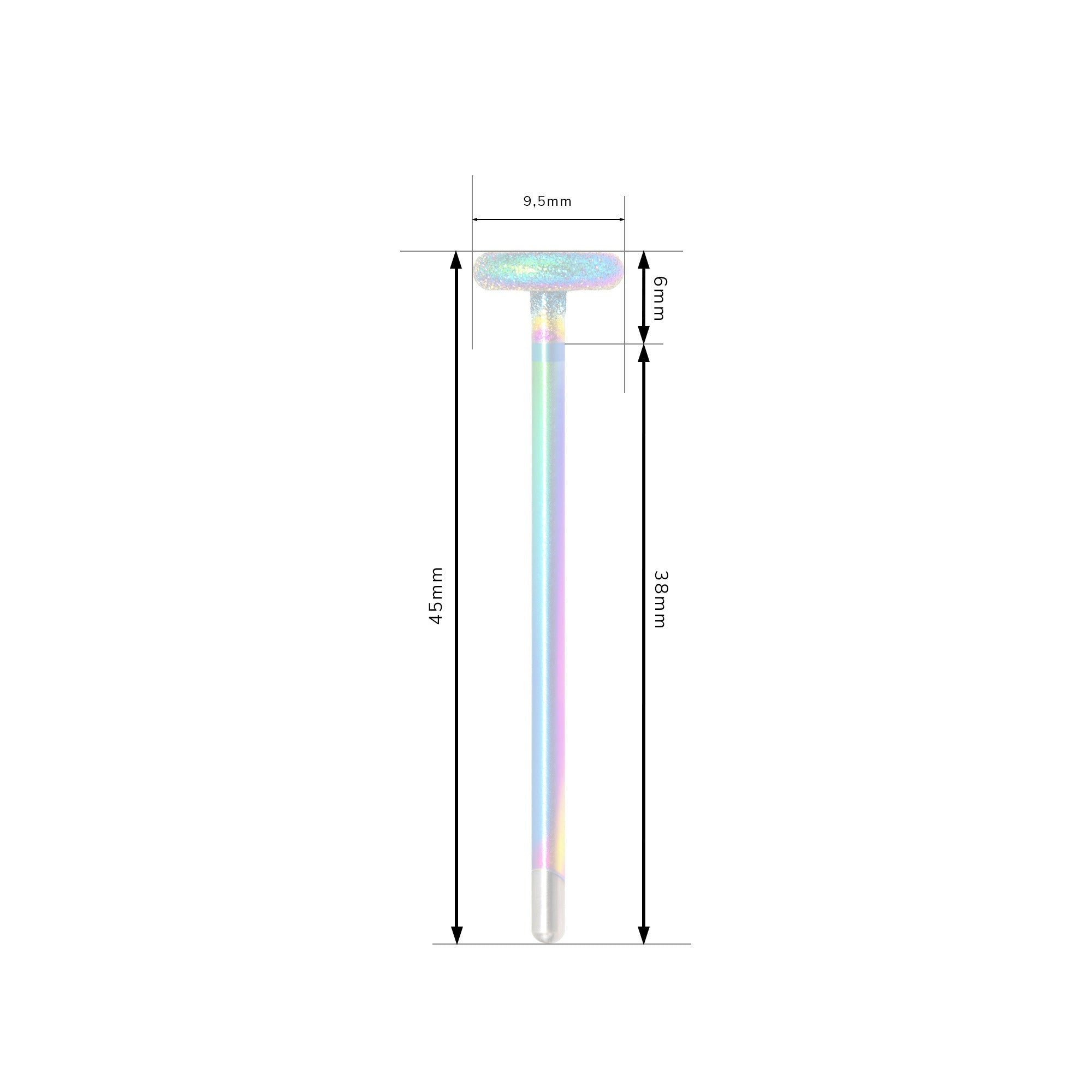 Drill Bit Diamond 720-41 R - Skive, Rainbow-Bit-ABA-NR Kosmetik