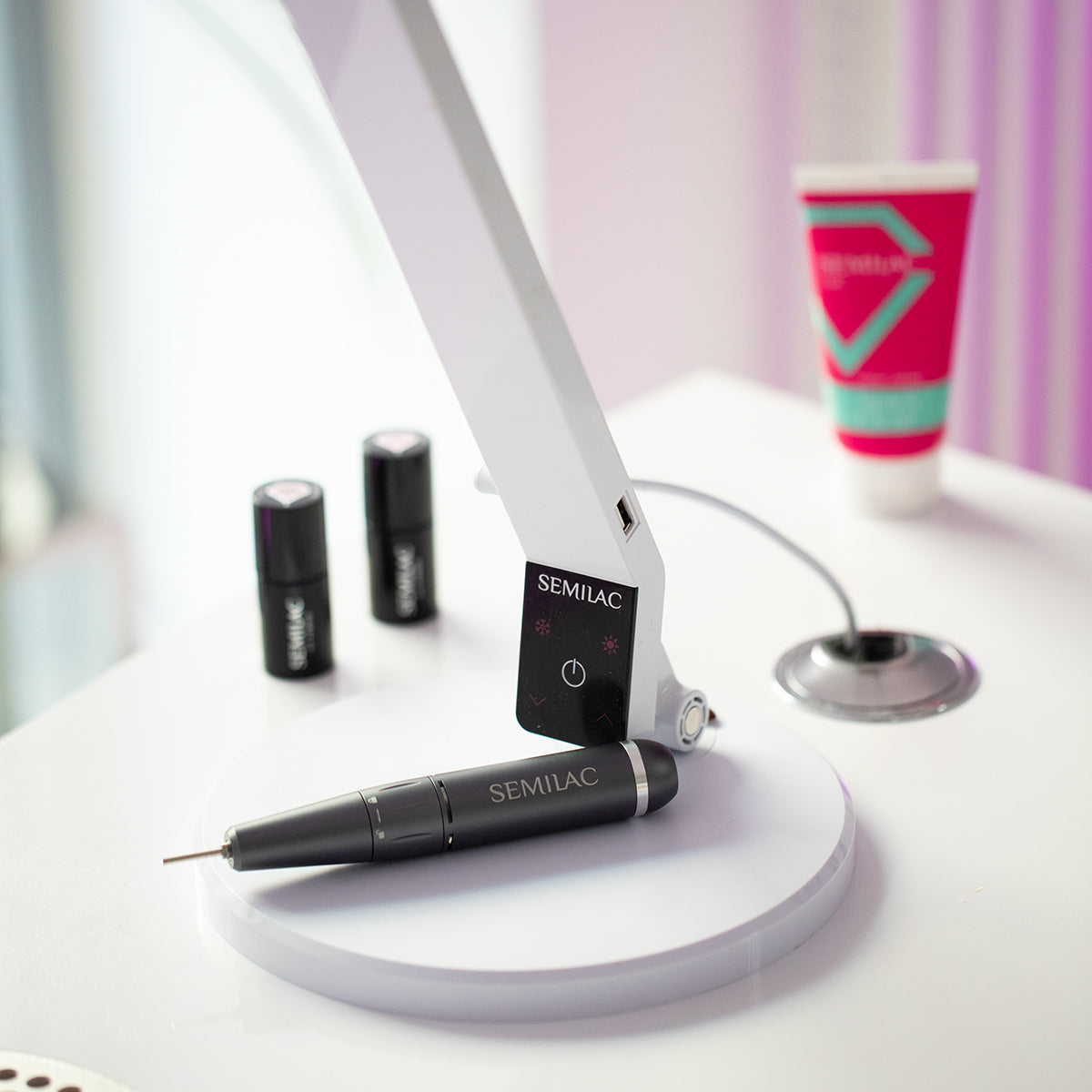 Semilac - Mini Pen Electric Nail Drill - Black Edition-Brand accessories-Semilac-NR Kosmetik