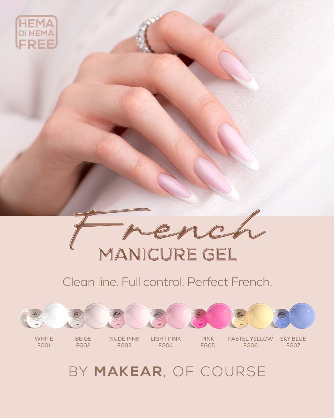 Fransk UV Gele til negle