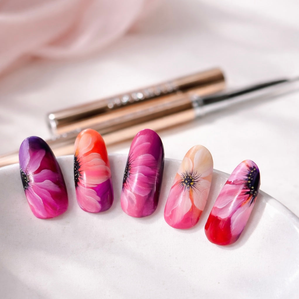 Floristic Nail Art Kursus – Niveau 1 i Kolding-KURSER-NR Kosmetik-27.06.2026 09:00-13:00-NR Kosmetik
