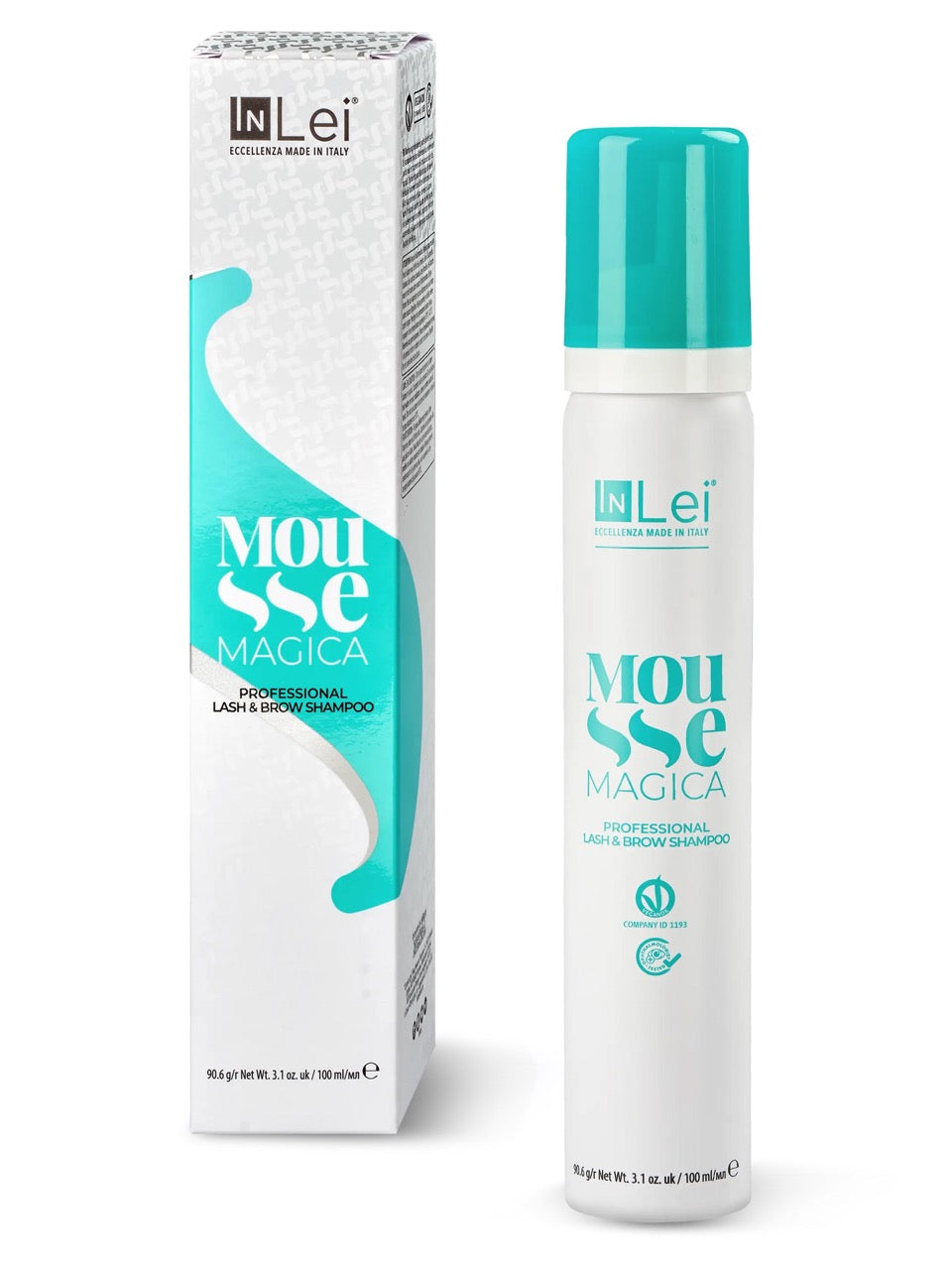 Mousse Magica - Lash & Brow Shampoo - 100 ml-Pleje-InLei®-NR Kosmetik