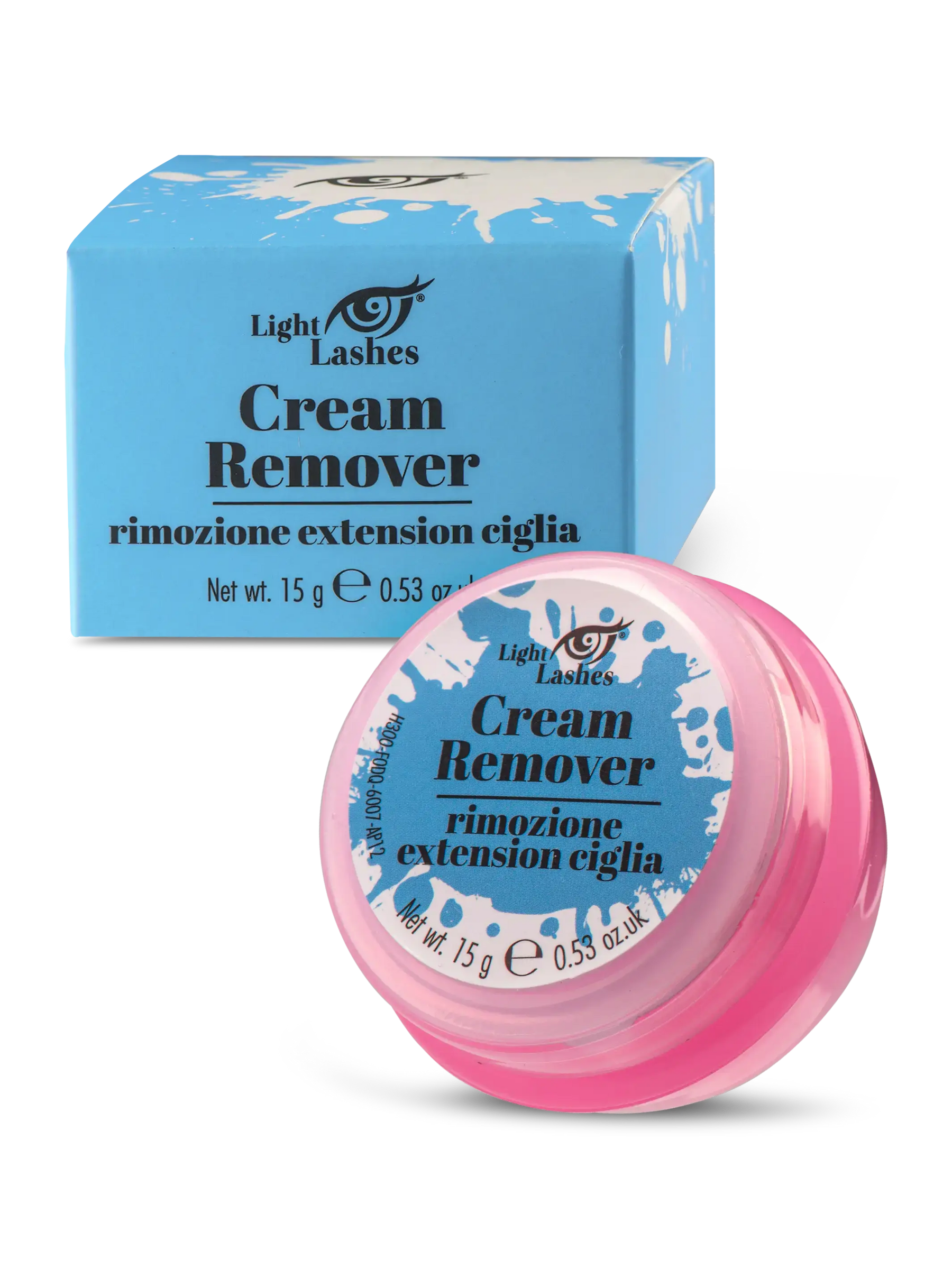 Light Lashes - Remover Cream - 15 g-væsker-Light Lashes-NR Kosmetik