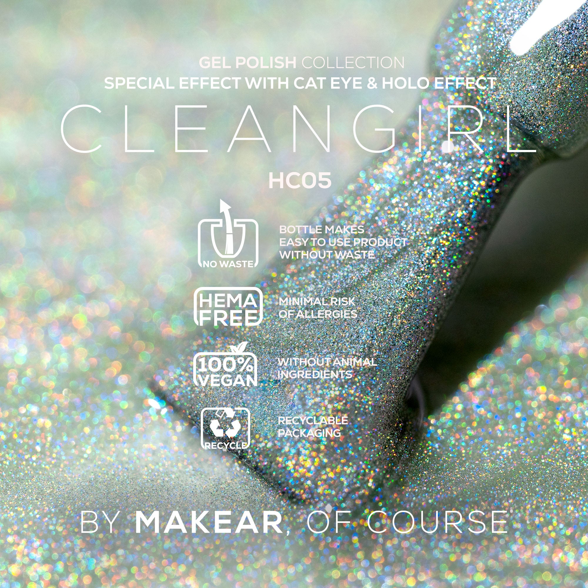 Gelpolish - HC05 MAKEAR-Gelpolish-MAKEAR-NR Kosmetik