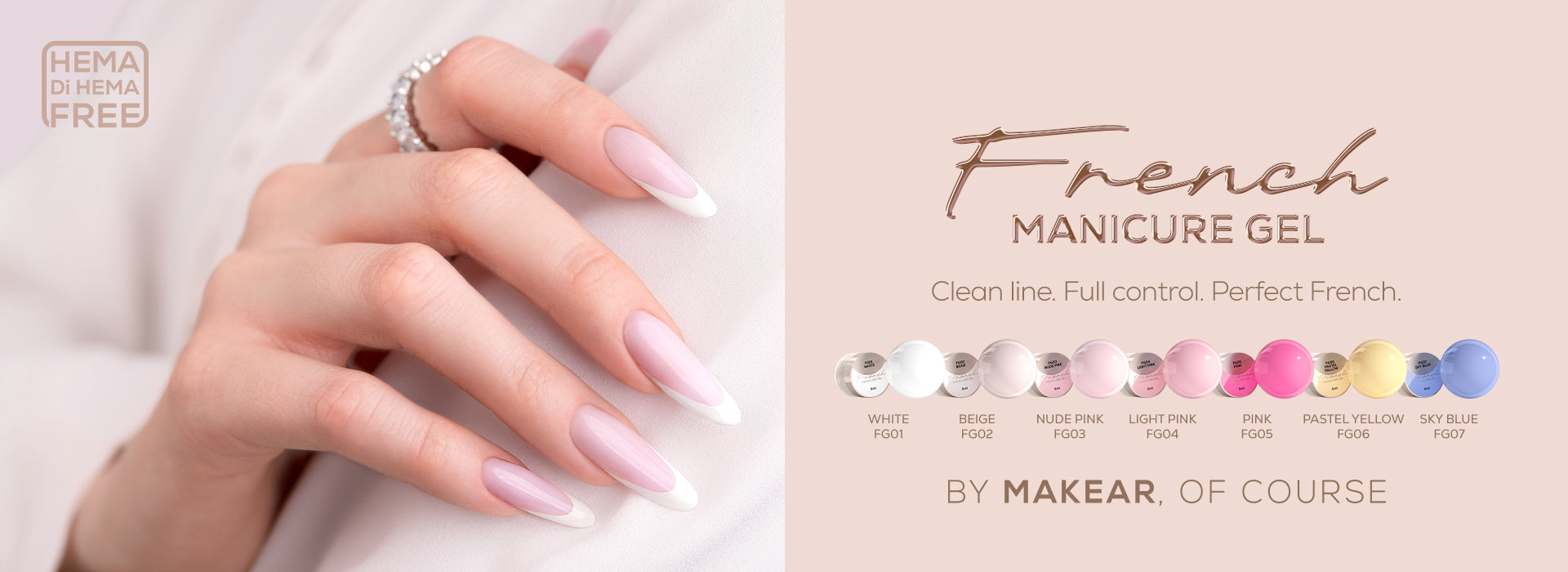 Fransk UV Gele fra Makear