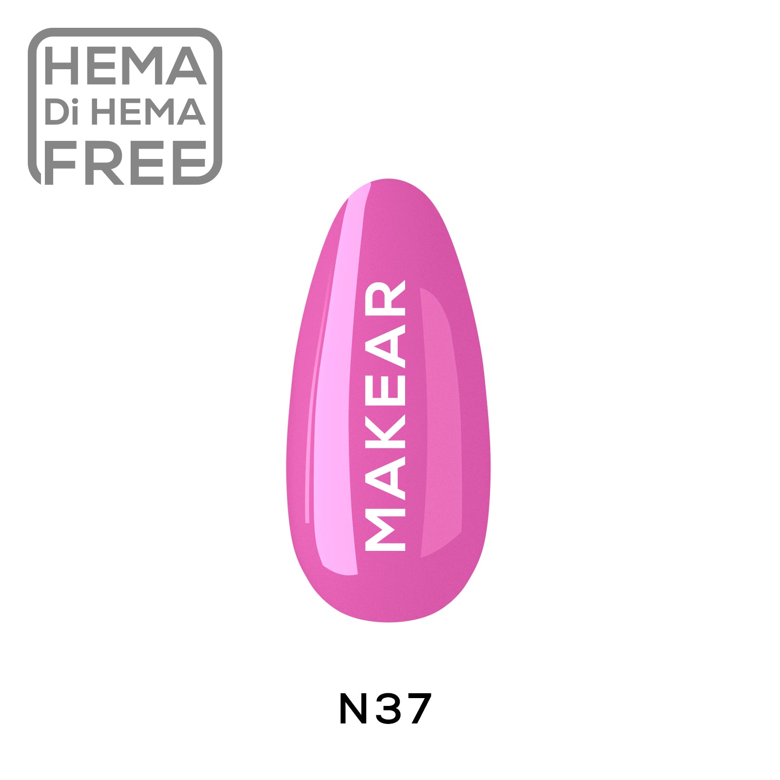 Gelpolish - N37 MAKEAR-Gelpolish-MAKEAR-NR Kosmetik