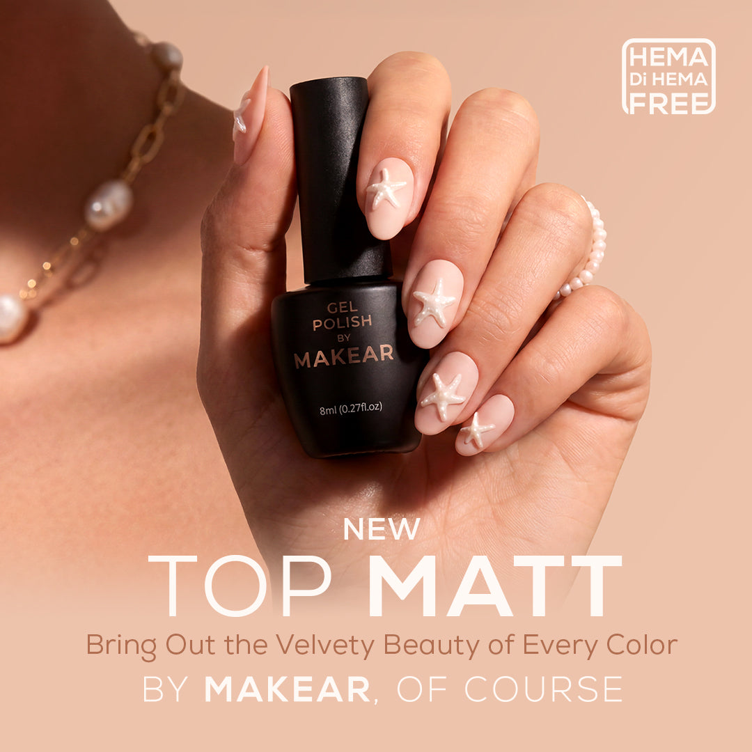 Top No Wipe Matt - 8 ml-Gelpolish Top-MAKEAR-NR Kosmetik