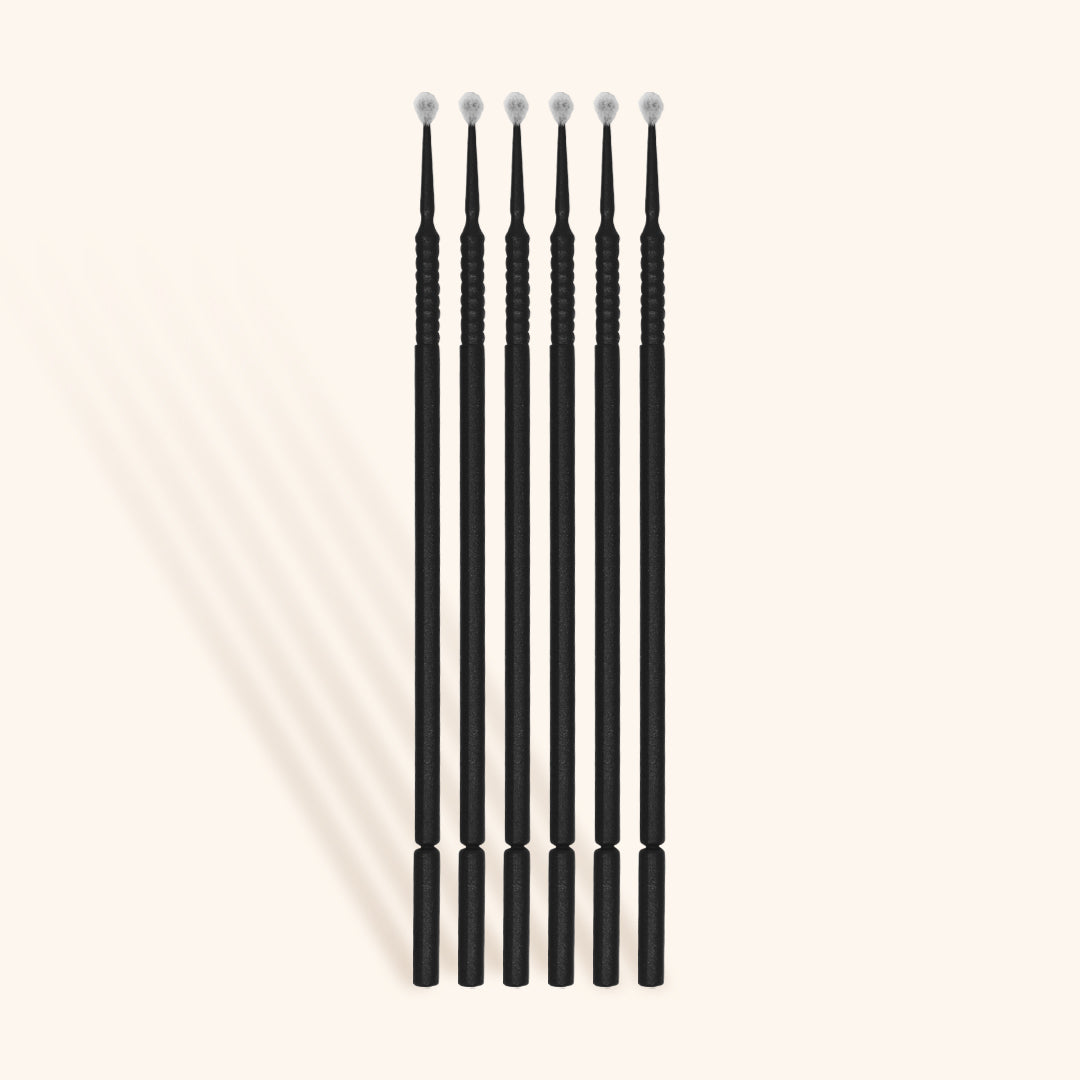 Micro Fibre brushes - 100 stk-London Lash-Sort-NR Kosmetik
