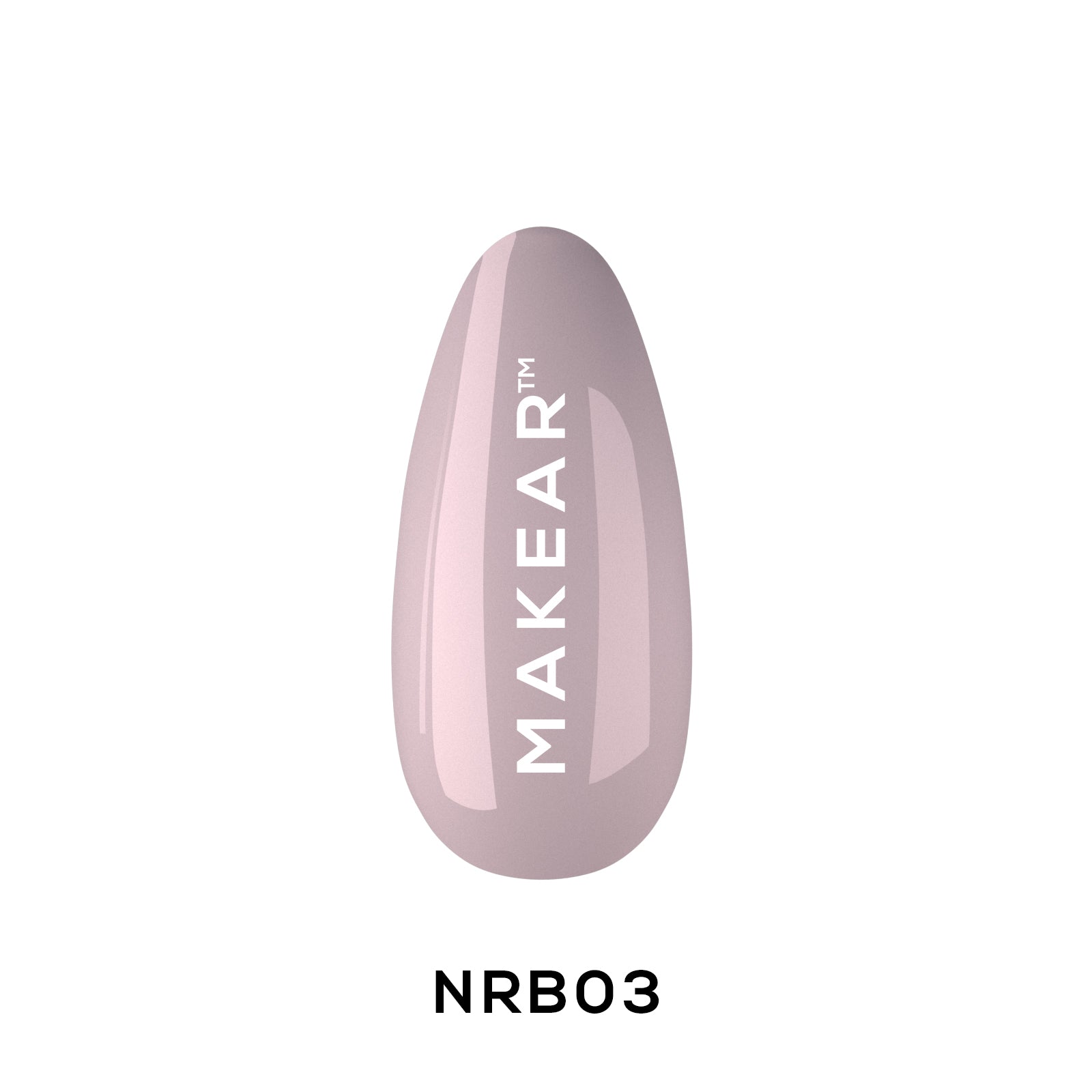 Rubber Base NRB03 - Pudding Pink - 8 ml-Gelpolish Base-MAKEAR-NR Kosmetik