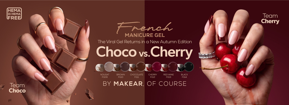 Choco vs Cherry French Gel