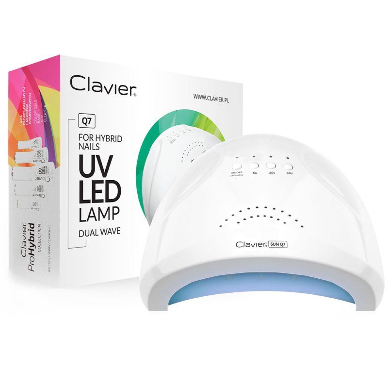 Q7 UV/LED Lampe - Hvid - 48W-LED Lampe-Clavier-NR Kosmetik
