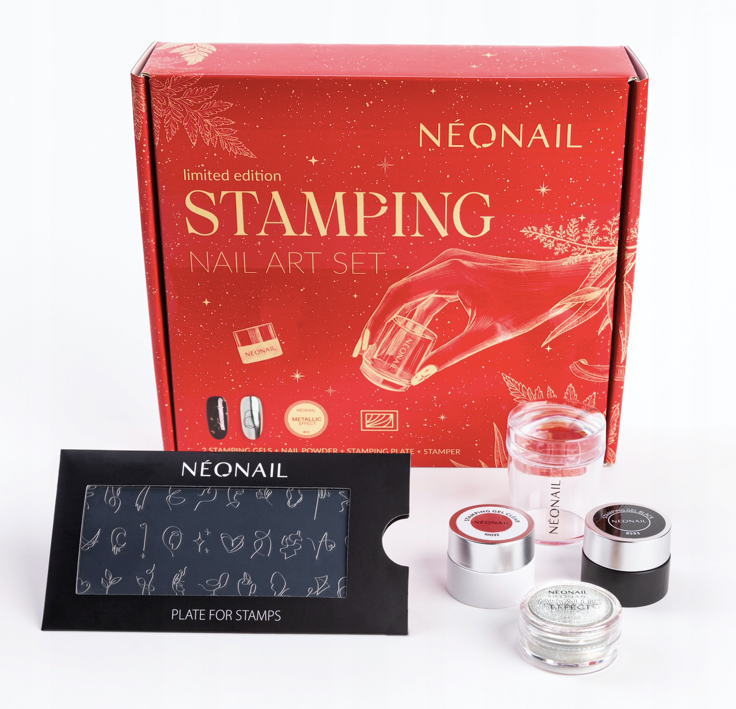 Stamping Sæt-Neglepynt-NeoNail-NR Kosmetik