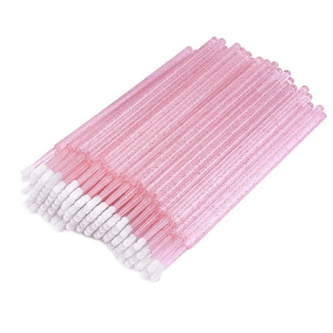 Microbrush Applikator 2 mm Pink Glimmer - 100 stk.-vipper tilbehør-Clavier-NR Kosmetik
